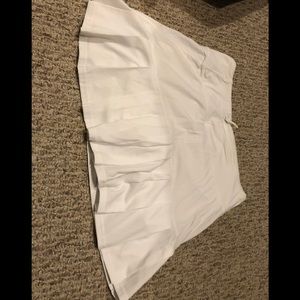 Lululemon pacesetter skirt white